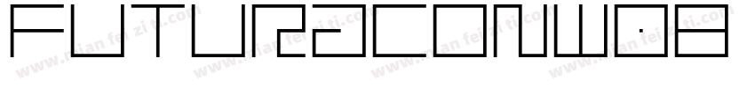 FuturaConW08 Regular字体转换